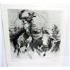 Image 1 : PAIR OF FRAMED WESTERN PRINTS