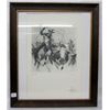 Image 2 : PAIR OF FRAMED WESTERN PRINTS