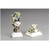 Image 1 : Two Boehm Polychrome Bisque Figures of Birds, The first, Black Throated Blue Warbler, issued in...