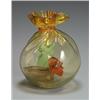 Image 1 : Bagged Bags: A Glass Sculpture, John Littleton and Kate Vogel, 1982, Formed as an amber bag e...