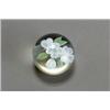 Image 1 : Orient & Flume Dogwood Paperweight, Signed G. Jones, Last Half 20th Century, The domed weight...