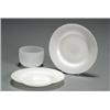 Image 1 : American Opaque White Glass Part Dinner Service, First Quarter 20th Century, Consisting of :...