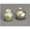 Image 1 : Two Tiffany Favrile Glass Miniature Vases, Circa 1905-1907, The first having a circular gold...