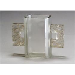 RenÄ Lalique Molded and Frosted Glass +Margaret ' Vase, Model Introduced July 1, 1929 (Marcilha...