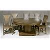 Image 1 : American Arts & Crafts Oak Dining Room Suite, Design Attributed to Louis Rorimer, Cleveland, Fi...