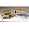Image 1 : Paul McCobb +Perimeter Group ' Birch Dressing Table and Pair of Nightstands, Manufactured by Wi...