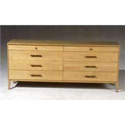 Paul McCobb +Perimeter Group ' Birch Double Dresser, Manufactured by Winchedon Furniture Co., C...