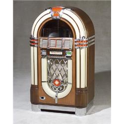 Wurlitzer +The Bubbler ' Jukebox, Designed by Paul Fuller, Model 1015, Circa 1946, Serial #20...