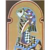 Image 1 : Simon Avissar (Israeli b. 1938), Woman with Fish, Signed S. Avissar l.l., Oil on canvas,...