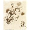 Image 1 : Pavel Tchelitchew (Russian-American 1898-1957), Figural Study, Signed P. Tchelitchew and date...