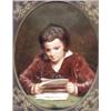 Image 1 : Attributed to Charles Bird King (American 1785-1862), The Studious Boy, Unsigned; titled and...