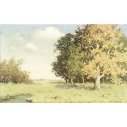 Clark Summers Marshall (American 1861-1944), Summer Landscape, Signed Clark S. Marshall l.r....