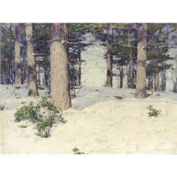 Allen Dean Cochran (American 1888-1971), Winter Morning, Signed Allen D. Cochran l.r., Oil...