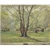 Image 1 : Olaf Moller (American 1903-1987), Silver Leaf Maple, Albion, Idaho, Signed Olaf Moller l.r....