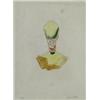 Image 1 : Jacques Gaston Duchamp Villon (French 1875-1963), Buste, Hand-colored etching on rice paper,...