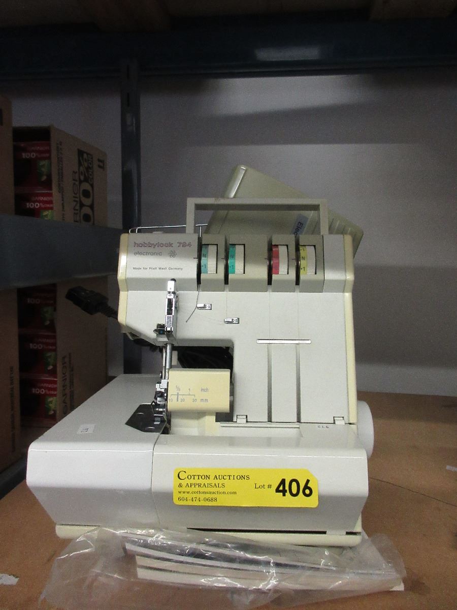 PFAFF "Hobbylock 794" power serger used
