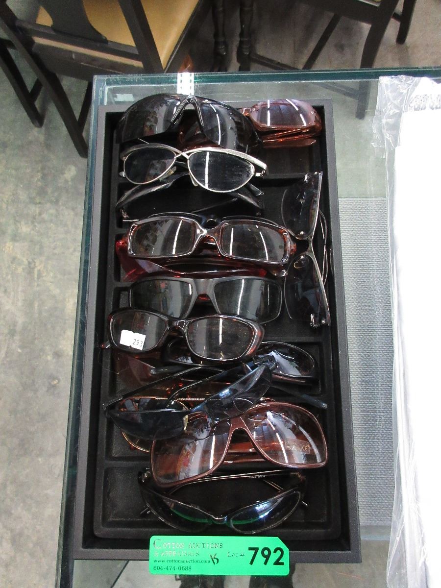 15 Assorted sunglasses - used