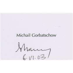 Mikhail Gorbachev