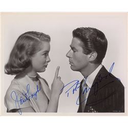 Peter Lawford and Janet Leigh