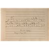Image 2 : Composers Autograph Book With Handwritten Musical Quotations