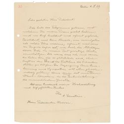 Albert Einstein Autograph Letter Signed