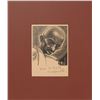 Image 1 : Mohandas Gandhi Signed Woodcut Engraving