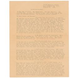 Malcolm X Typed Letter Signed