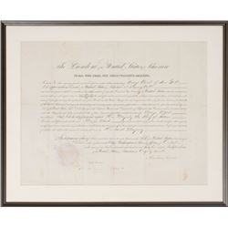 Abraham Lincoln Signed Document