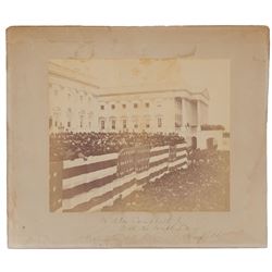 James A. Garfield Oversized Signed Photograph