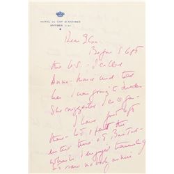 John F. Kennedy Autograph Letter Signed