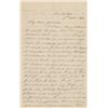 Image 1 : Jefferson Davis Autograph Letter Signed