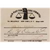 Image 1 : Lee Harvey Oswald’s ‘Fair Play for Cuba Committee’ Signed Card