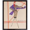 Image 1 : Yves Saint Laurent Signed Sketch