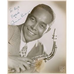 Charlie Parker Signed Photograph