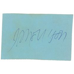 Jim Morrison Signature