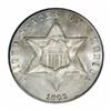 Image 1 : 1862/1 3CS MS67 PCGS.