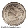 Image 1 : 1867 3CN PR65 Deep Cameo PCGS.