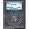 Image 1 : 1869 3CN PR64 PCGS.