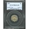 Image 1 : 1875 5C PR64 Cameo PCGS.