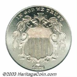 1876 5C PR66 Cameo PCGS.