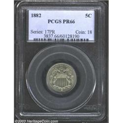 1882 5C PR66 PCGS.