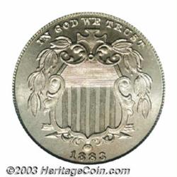 1883 5C PR67 PCGS.