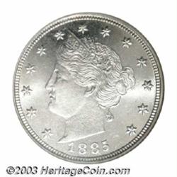 1885 5C MS65 NGC.