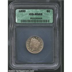 1890 5C MS65 ICG.