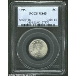 1895 5C MS65 PCGS.