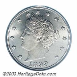1898 5C MS66 PCGS.
