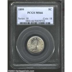 1899 5C MS66 PCGS.