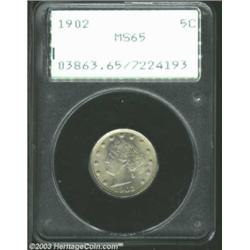 1902 5C MS65 PCGS.