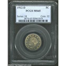 1912-D 5C MS65 PCGS.