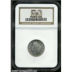 1885 5C PR64 NGC.